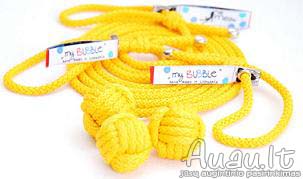 Meow My Bubble Yellow virvutė-kamuoliukas